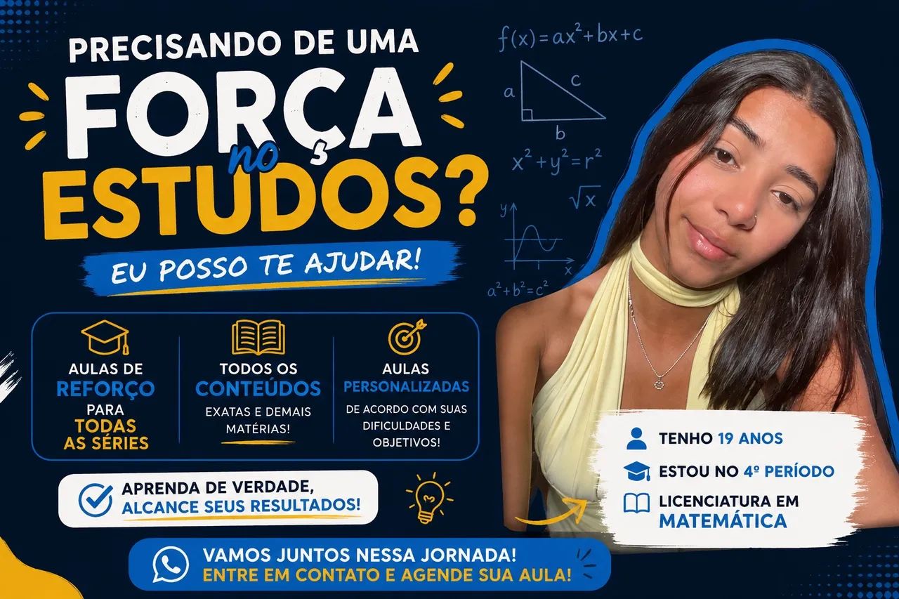 Aulas de reforço 