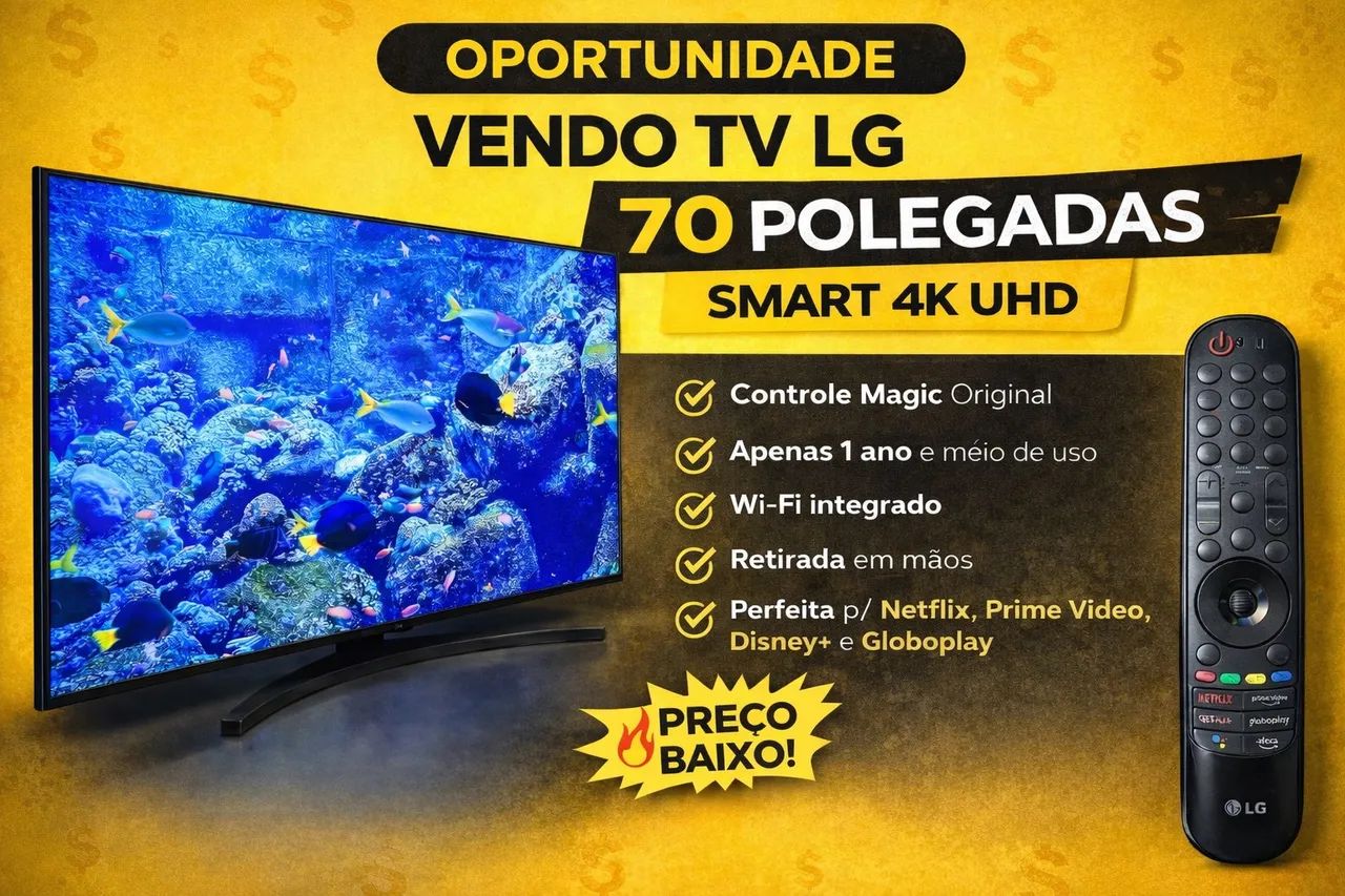 TV LG 70 POLEGADAS 