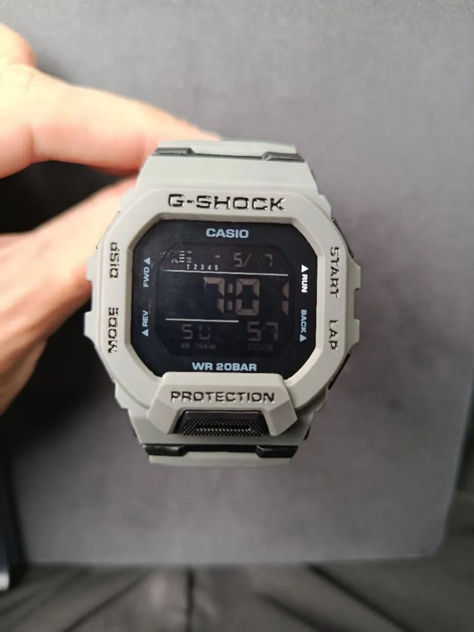 RELÓGIO GSHOCK CINZA 