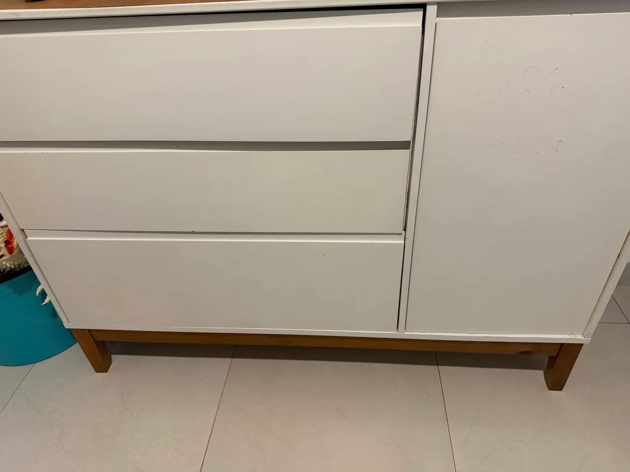 CÔMODA INFANTIL COM APOIO PARA TROCADOR - Foto 3