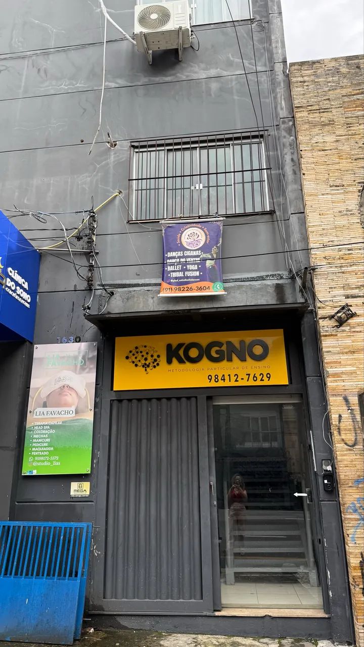 Sala comercial área da beleza