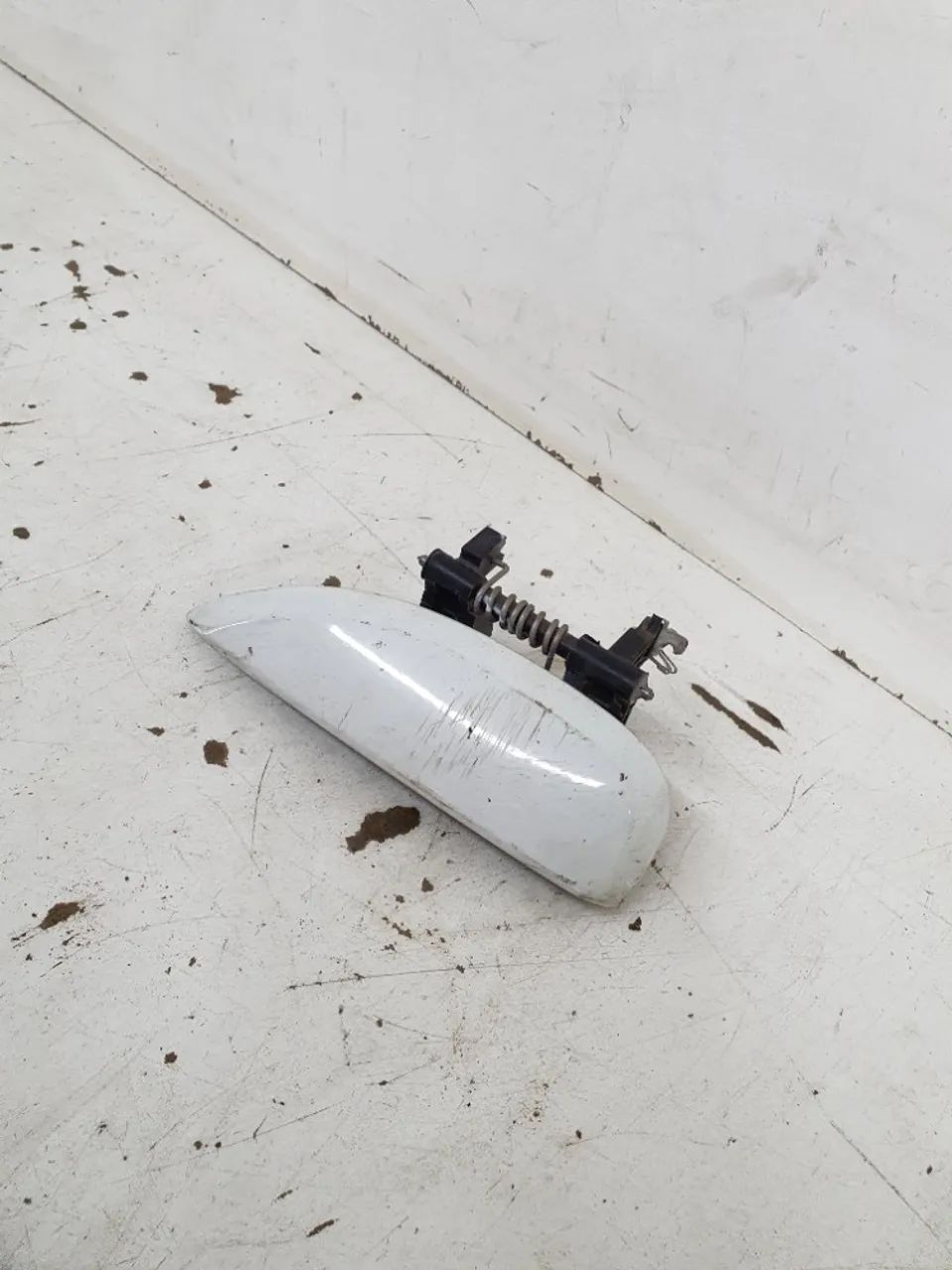 Maçaneta Externa Dianteiro Esquerdo Renault Sandero 2020  Branco Dianteira - Foto 3