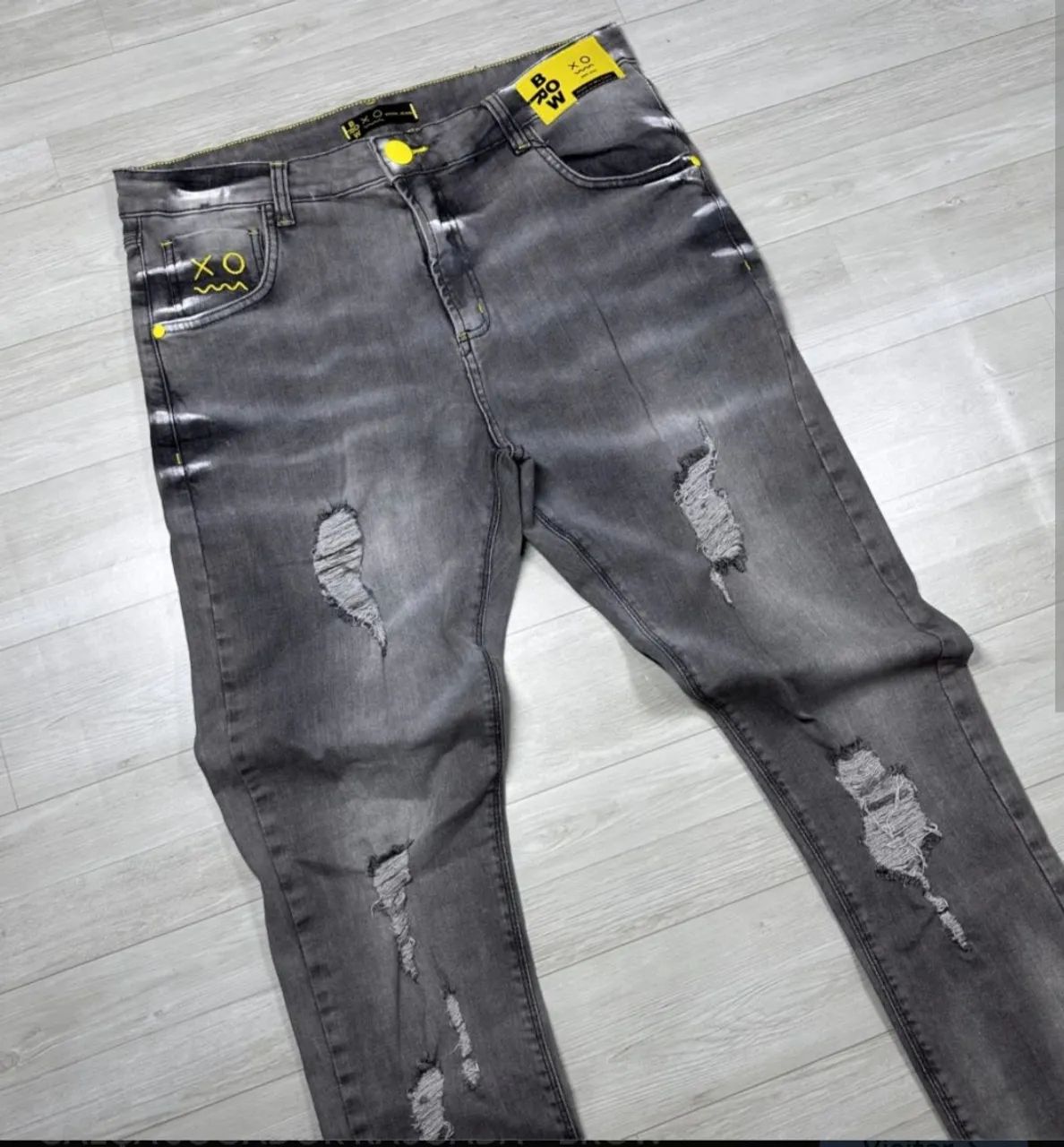 CALÇA JEANS BROW JEANS ORIGINAL - 44 - Foto 2