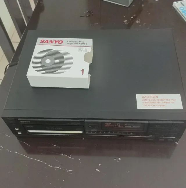 cpm 1000 sanyo multiplay compact disc player - Foto 3