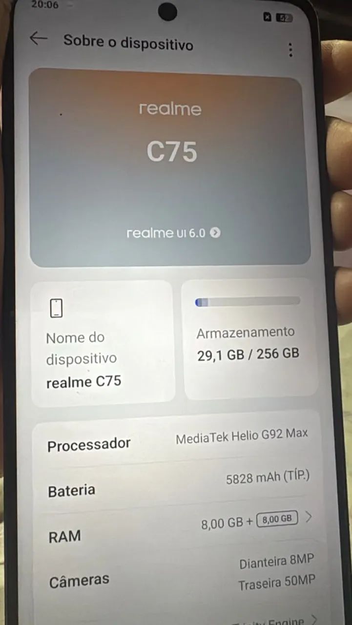 Realme c75 256 gb  - Foto 3