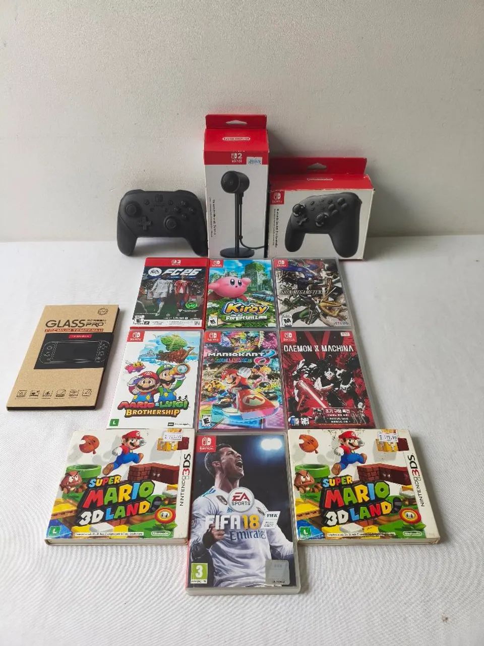 Jogos e acessórios Nintendo switch 