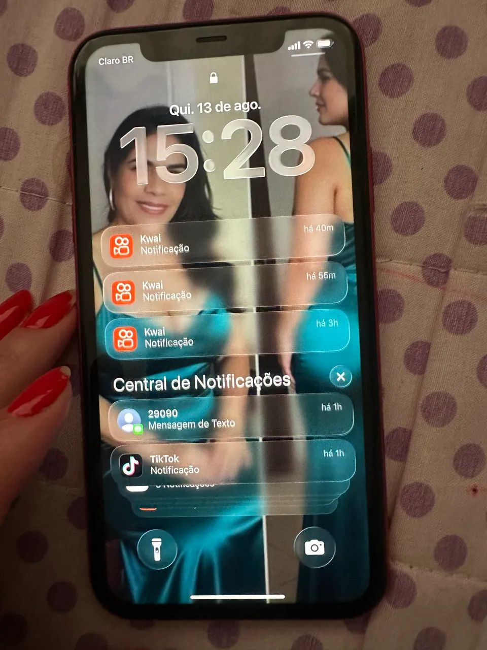 iPhone 11 128GB Vermelho - Face ID Funcionando - Foto 5