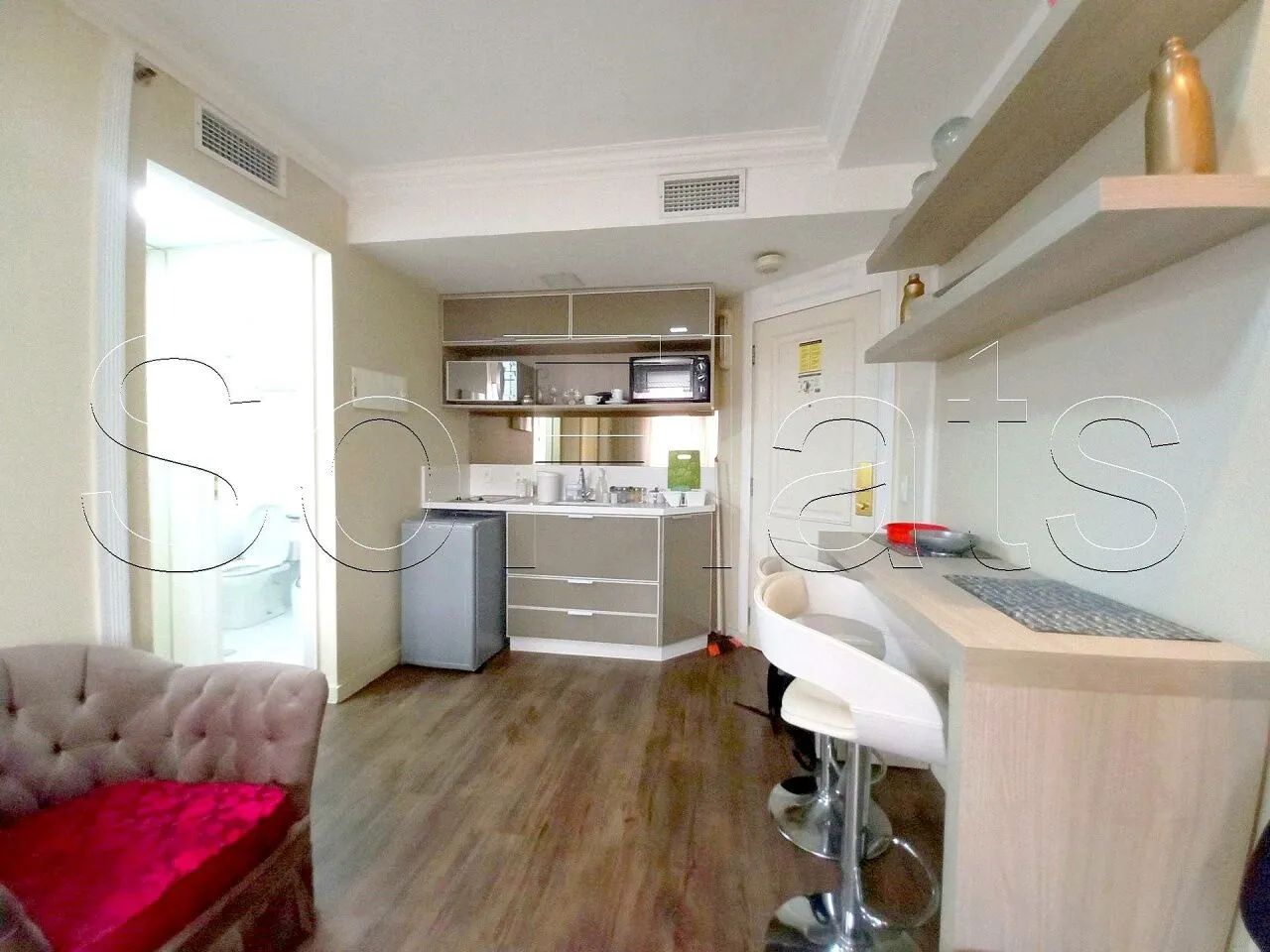 Flat The World disponível para venda com 30m², 01 dorm e 01 vaga - Foto 4