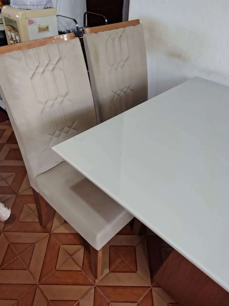 MESA DE JANTAR COM 4 CADEIRAS - Foto 2