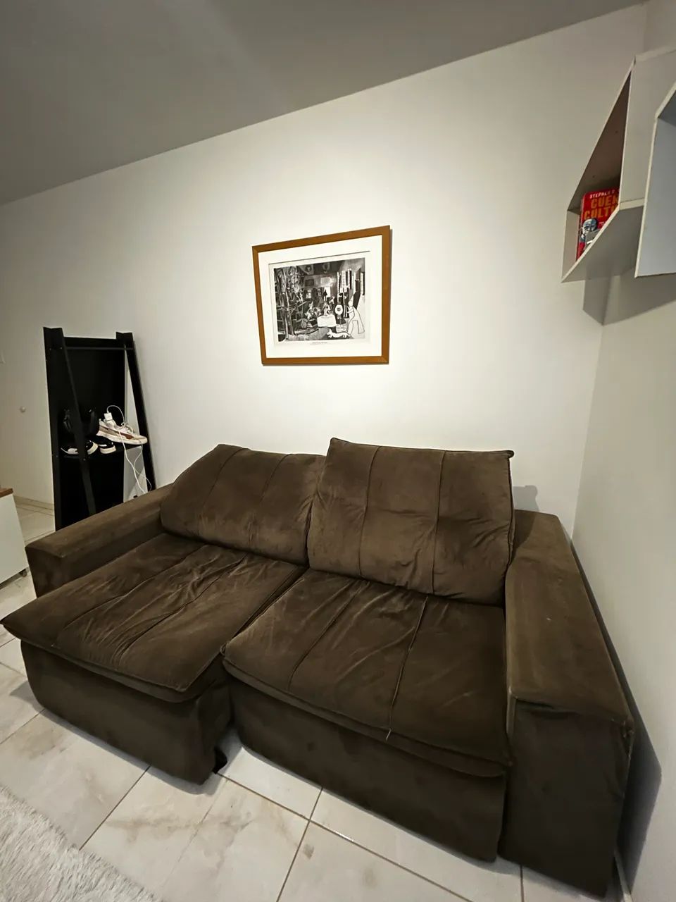 Sofá Retratil 2lugares para retirada no Kobrasol - Foto 4