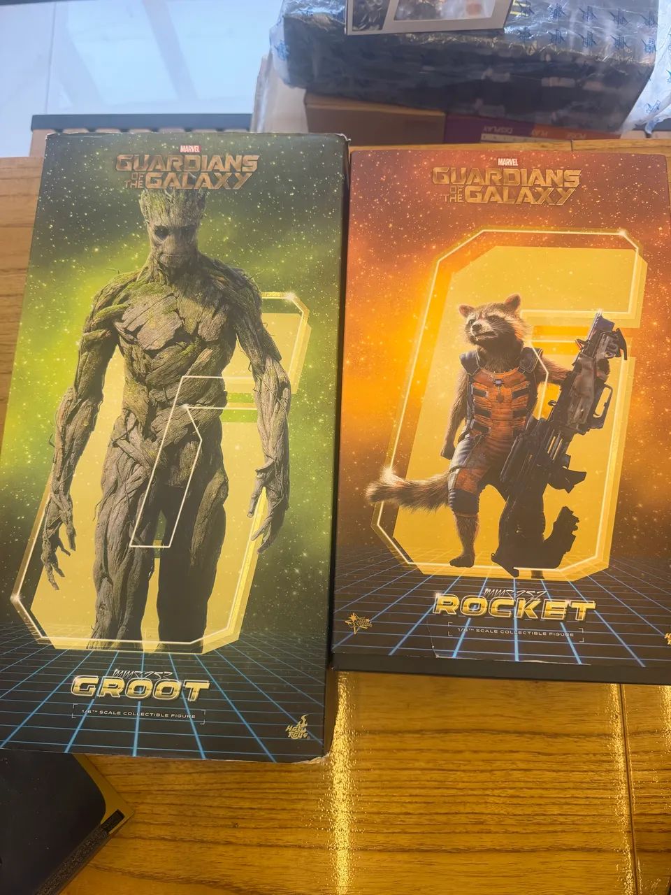 Groot e rocket hot Toys 1/6