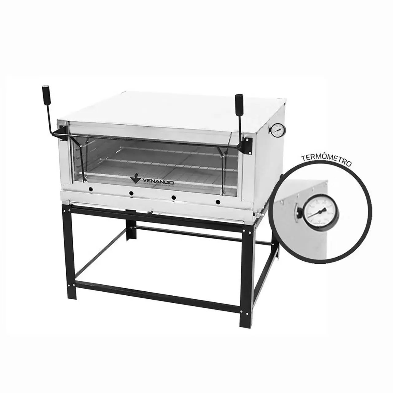 PROMOÇÃO FORNO INOX ASSAR PIZZA VENÂNCIO FIRI 110 a GÁS - Foto 2