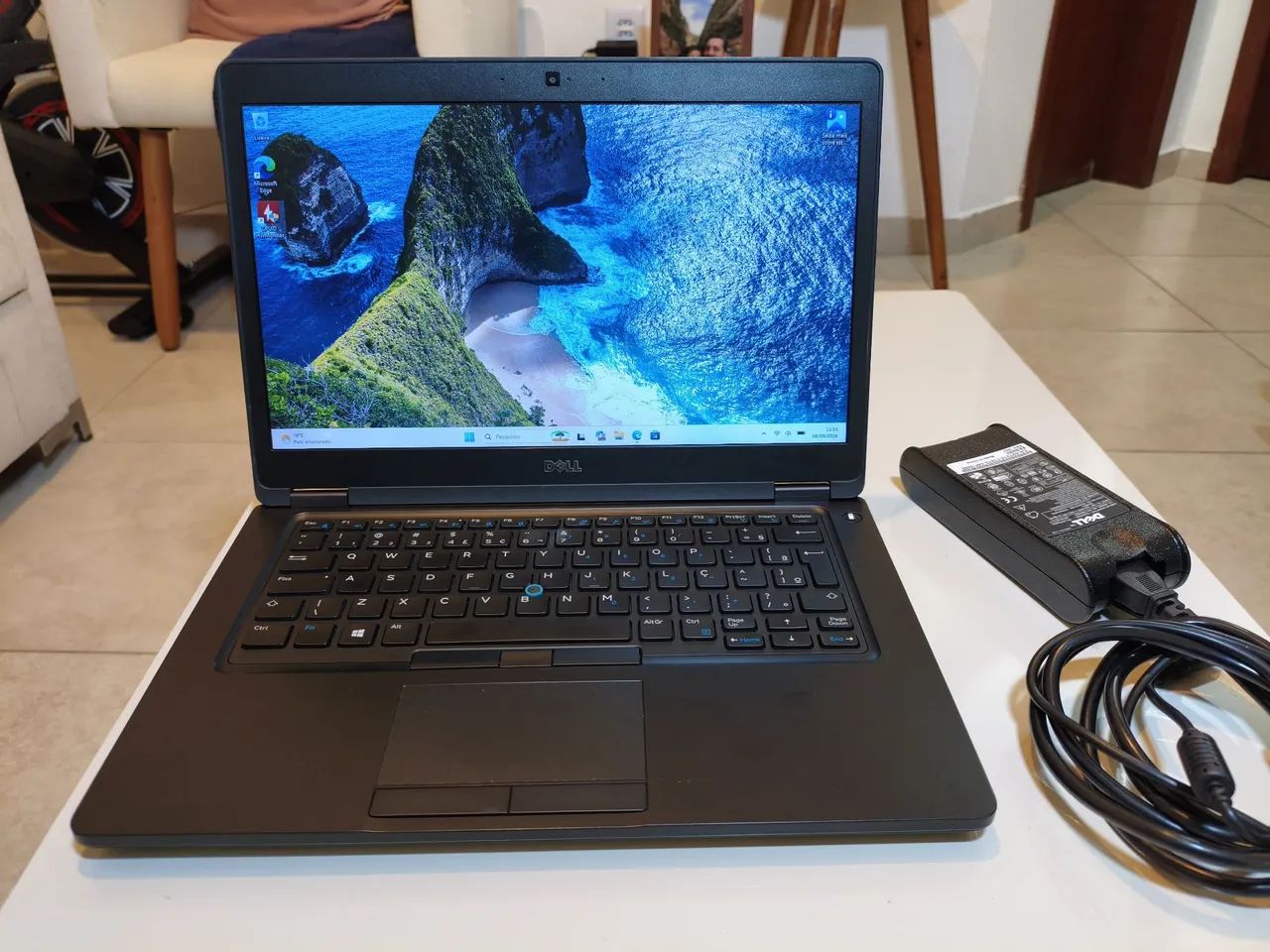 Notebook Dell Latitude Intel i5 HQ 7gen, 8GB RAM, SSD 480GB, Tela de 14 polegadas - Foto 3
