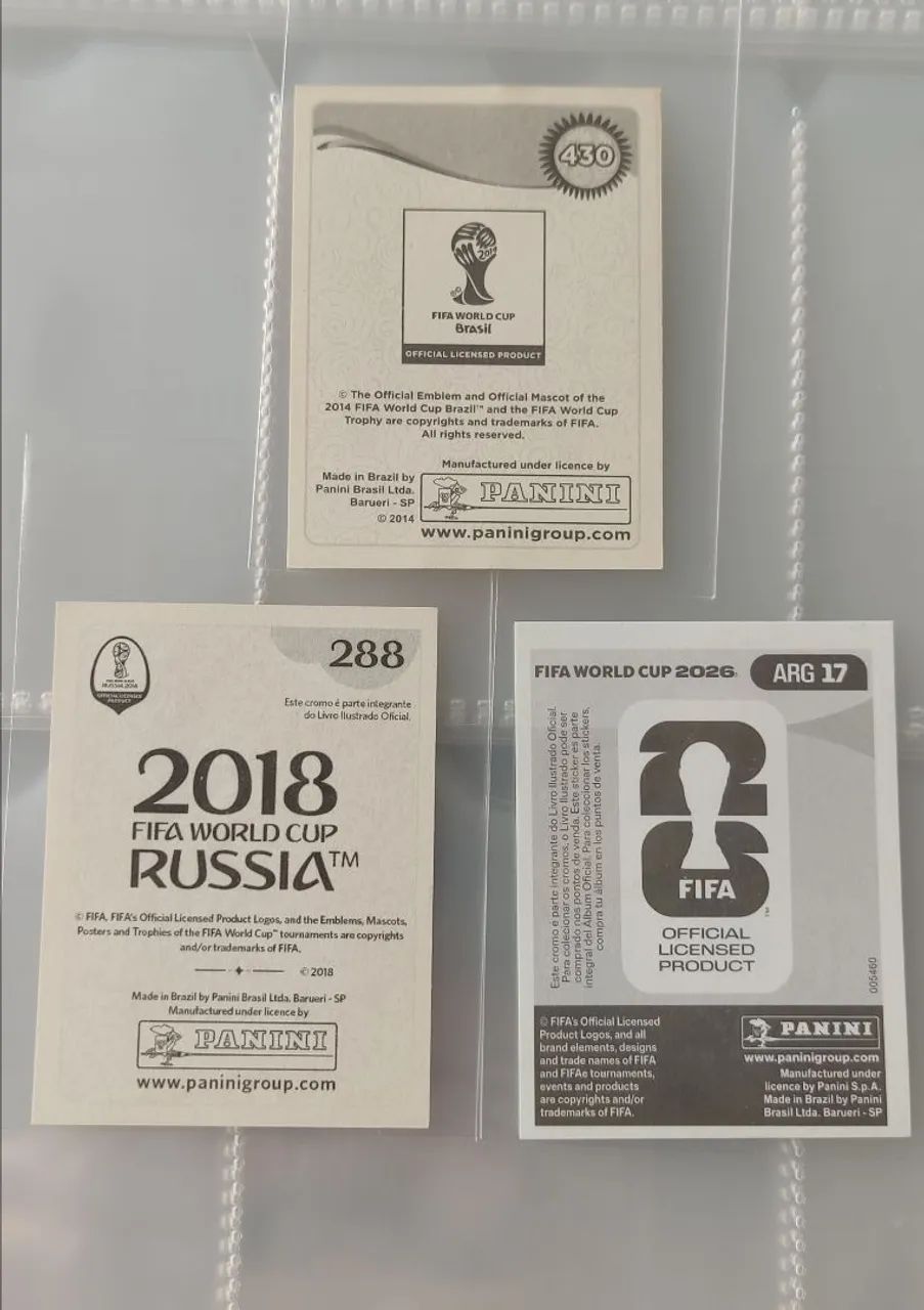 Lote figurinhas Lionel Messi Panini  - Foto 2