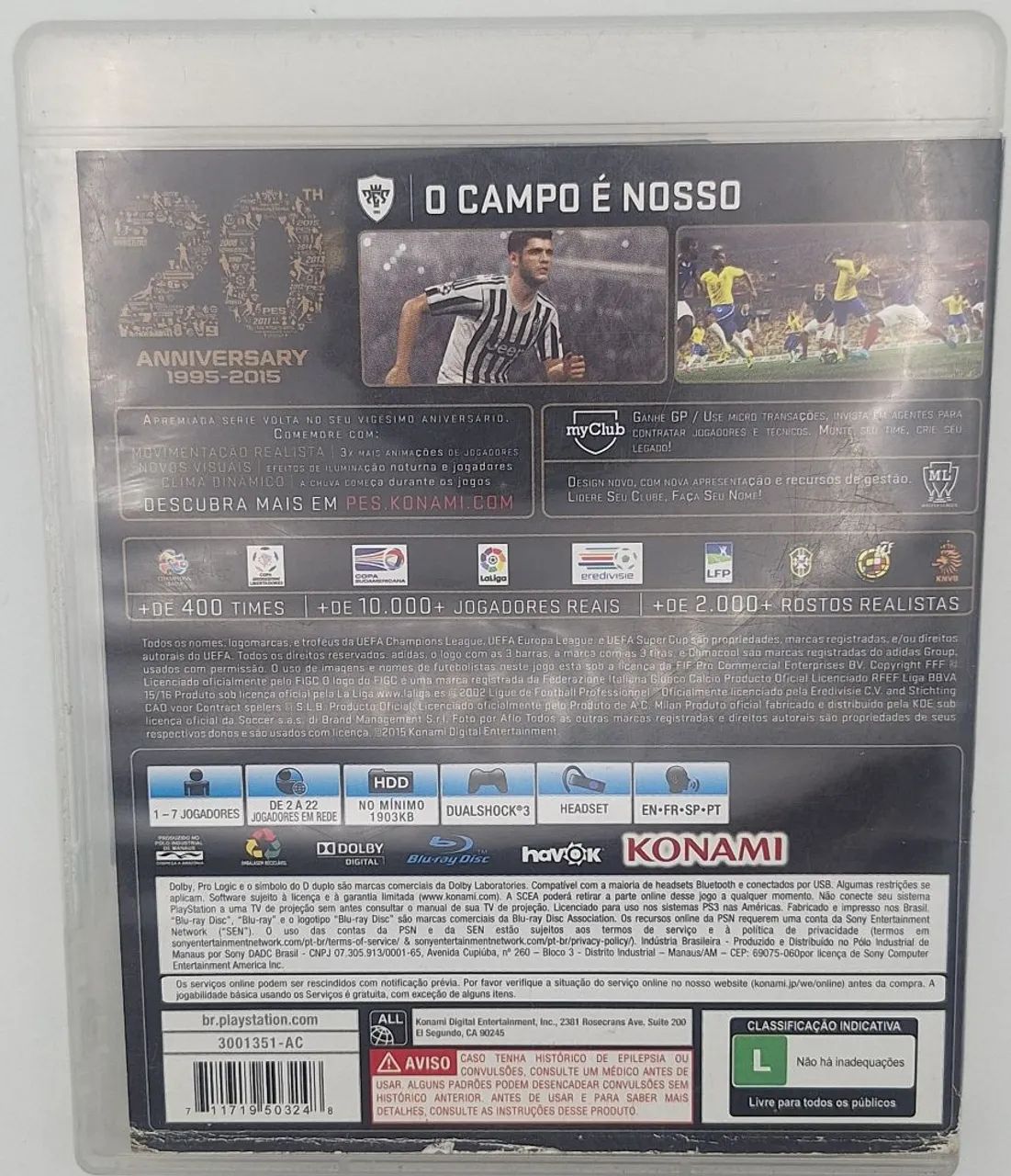Pes 2016 - PS3 - Foto 2