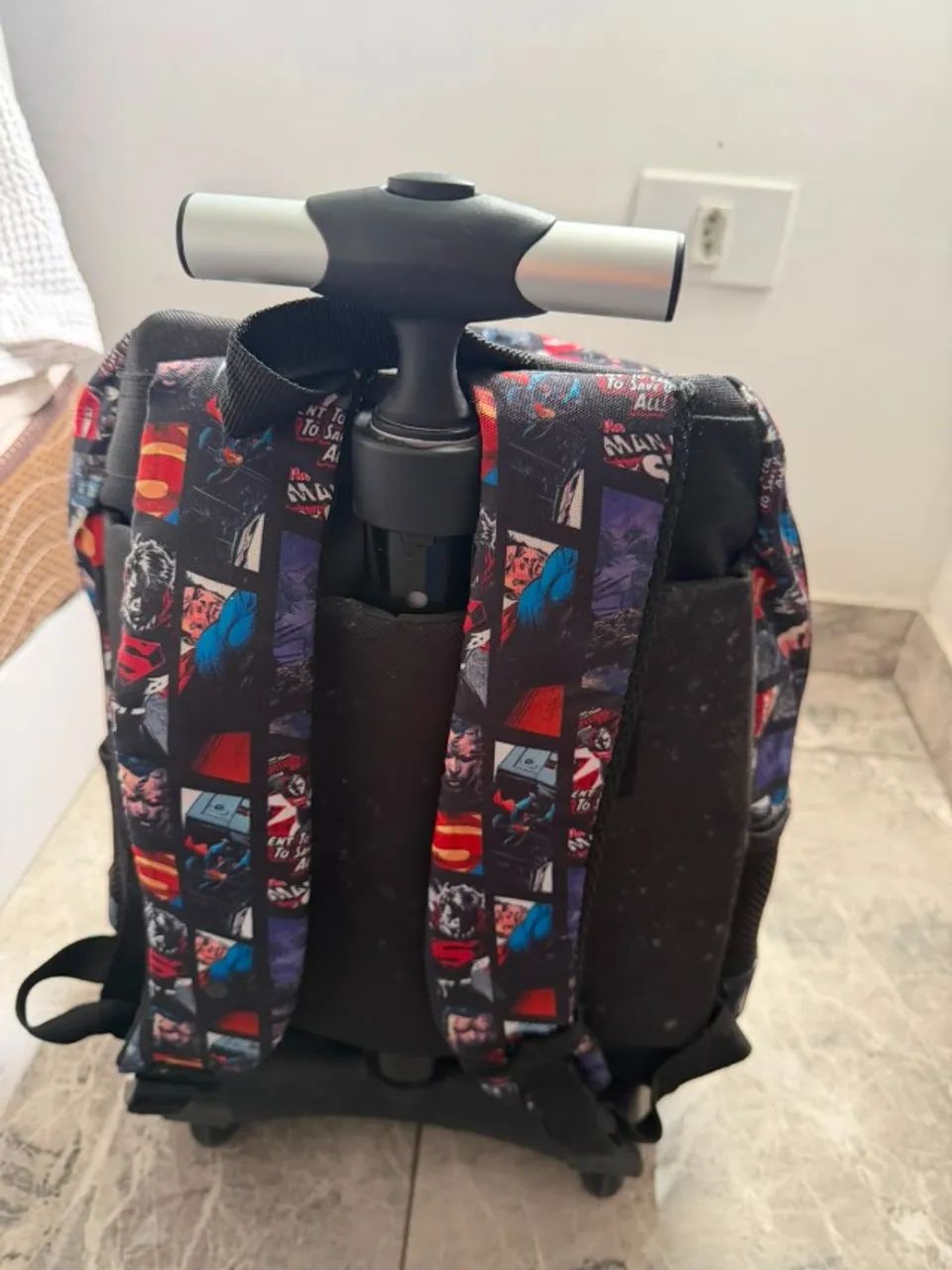 Mochila Superman + lixeira  - Foto 5