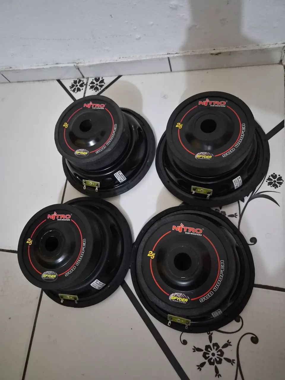 Alto falante subwoofer 8 polegadas Nitro Spyder - Foto 3