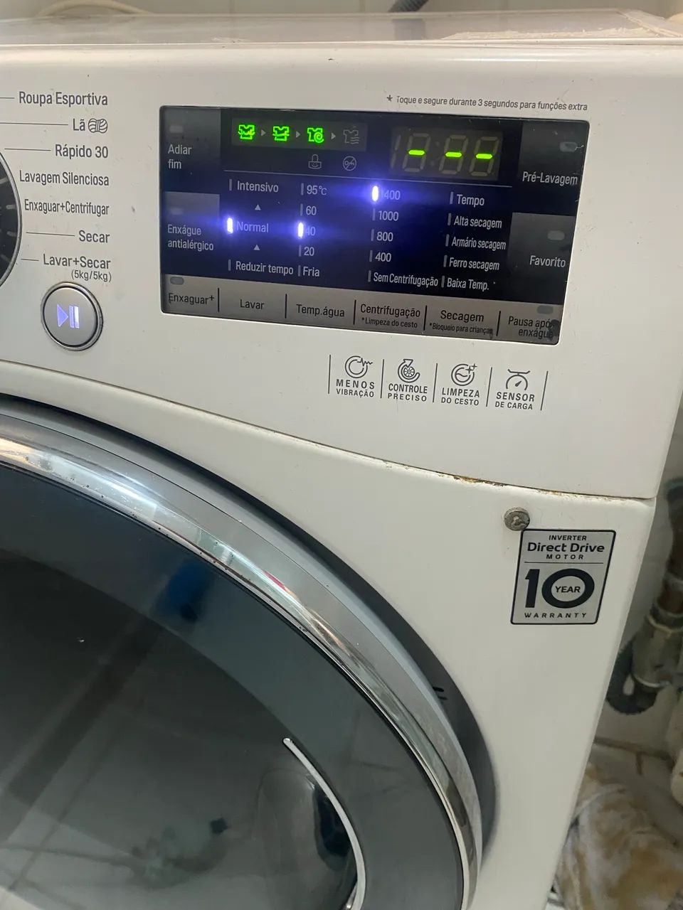 Lava e seca LG Direct Drive 8,5kg - Foto 4