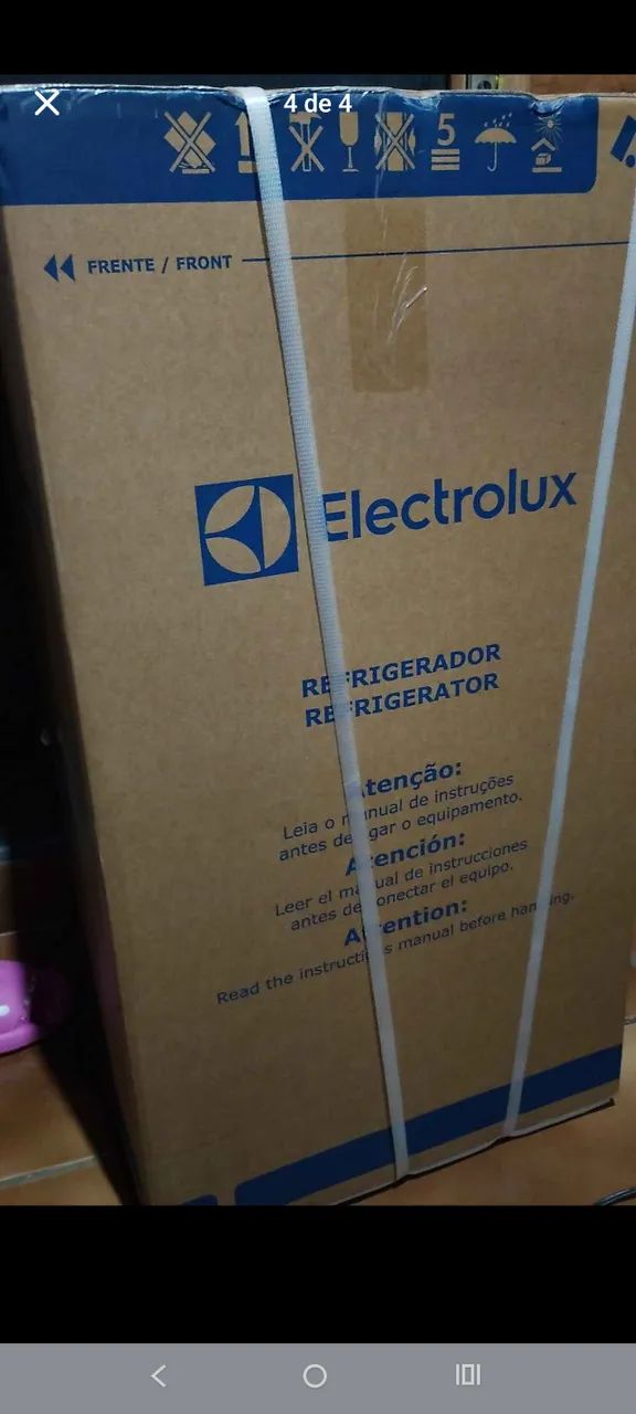 FRIGOBAR ELECTROLUX 90LTS NOVO NA CAIXA - Foto 4