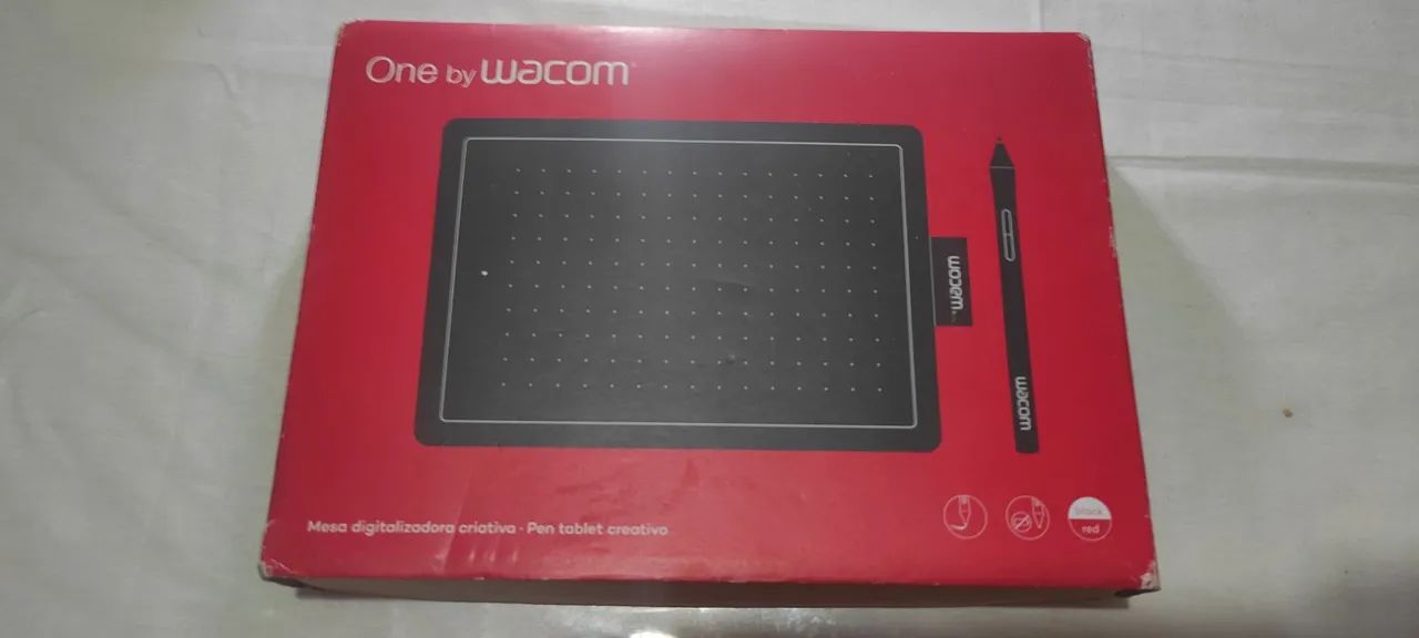 Mesa Digitalizadora Wacom Intuos - Nova, Completa na Caixa