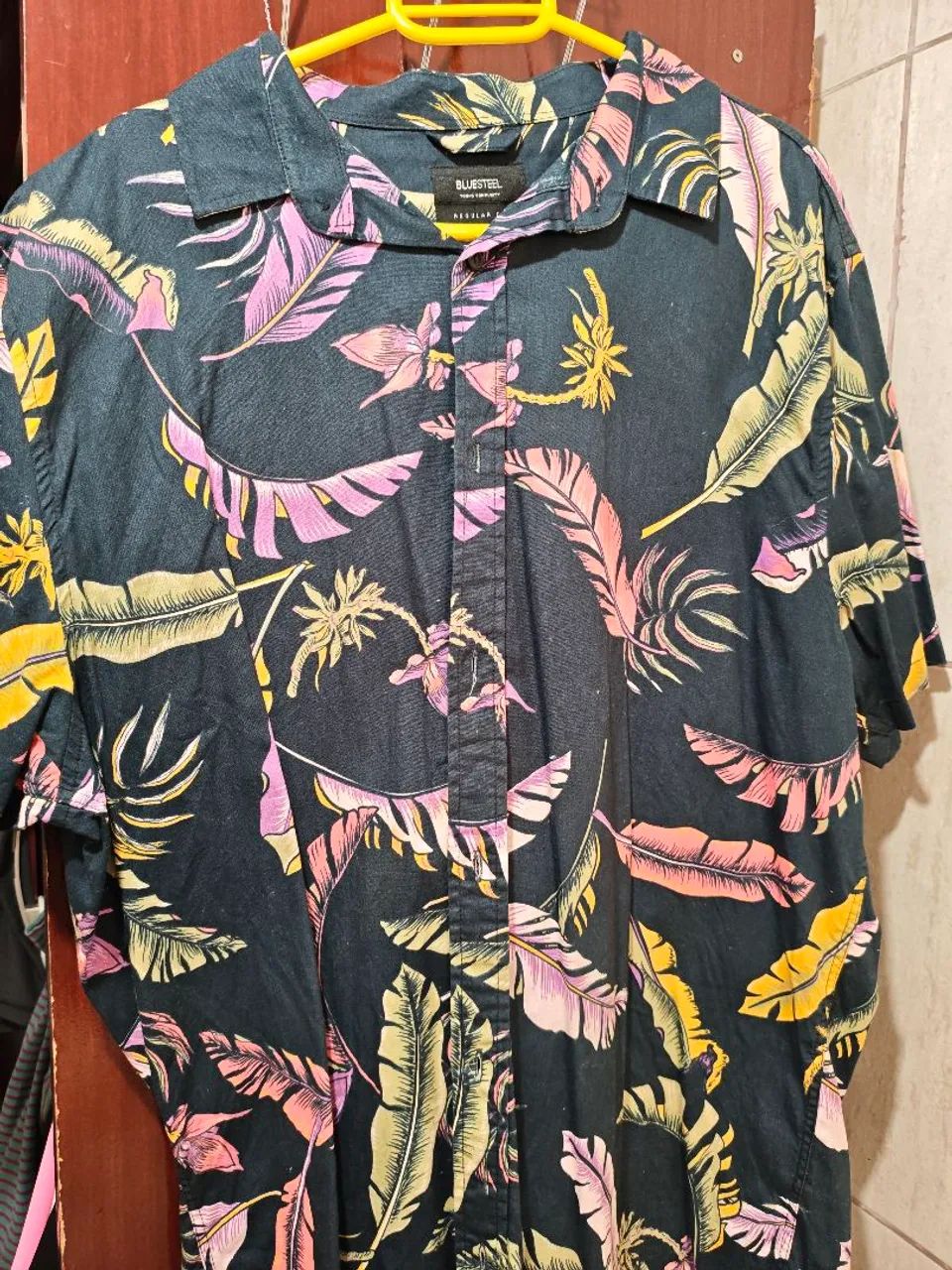 Camisa Blue steel floral - Foto 3