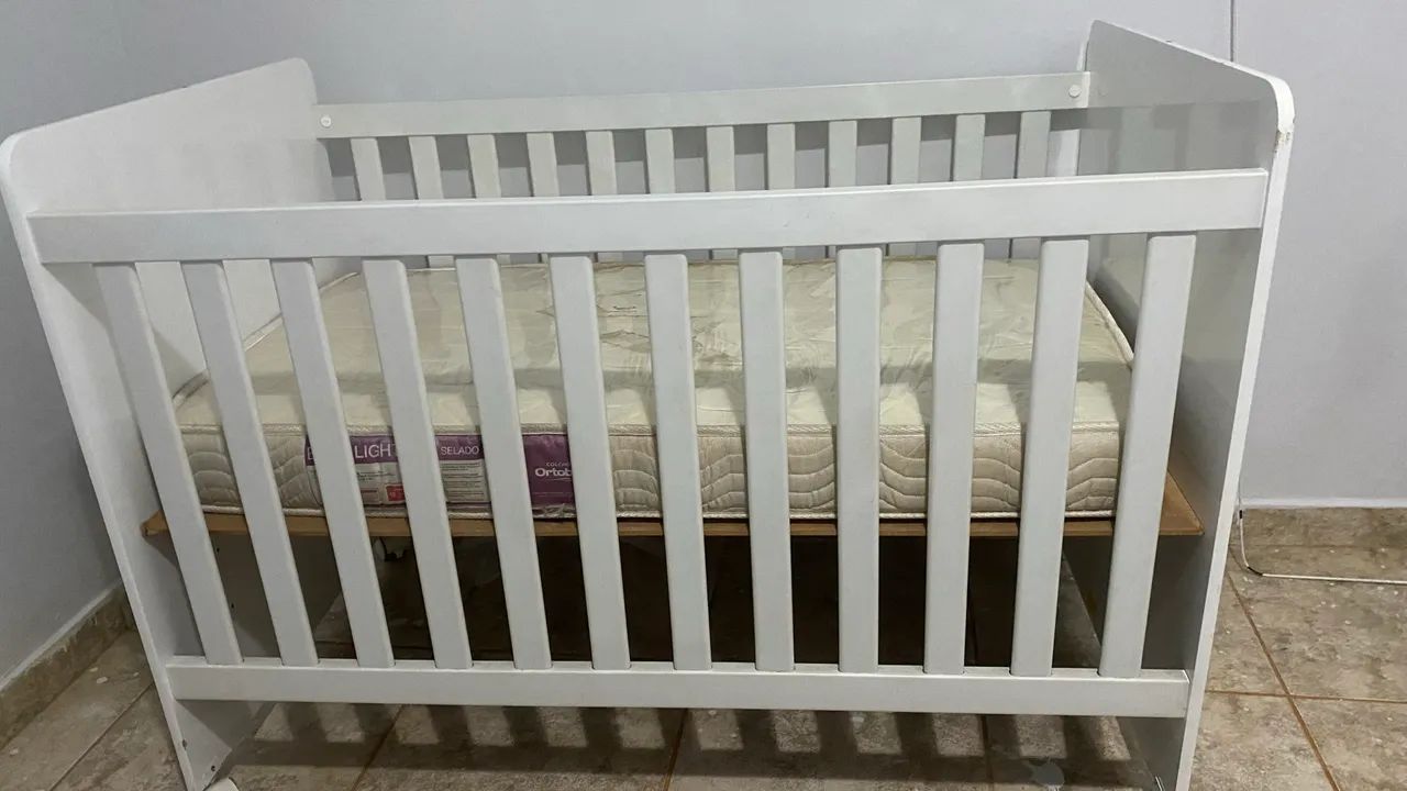 Berço americano com colchão  - Foto 5
