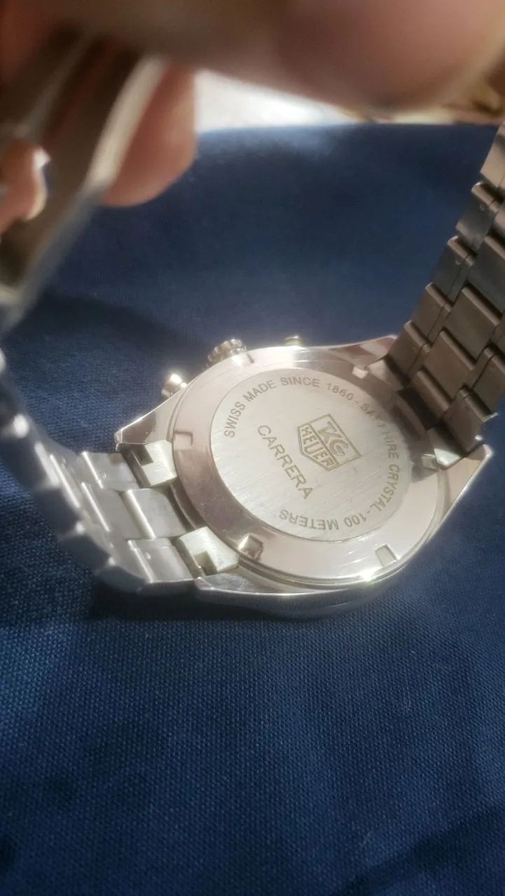 Lindo e estiloso relógio TAG Heuer cronógrafo 1° linha de qualidade  - Foto 2