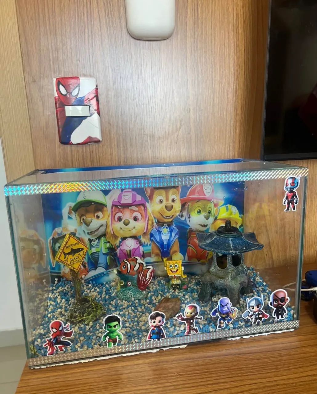Aquário infantil 