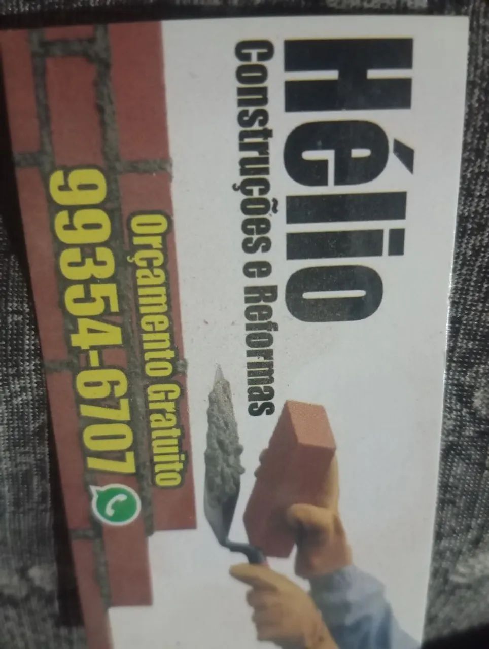 Serviço de pedreiro 