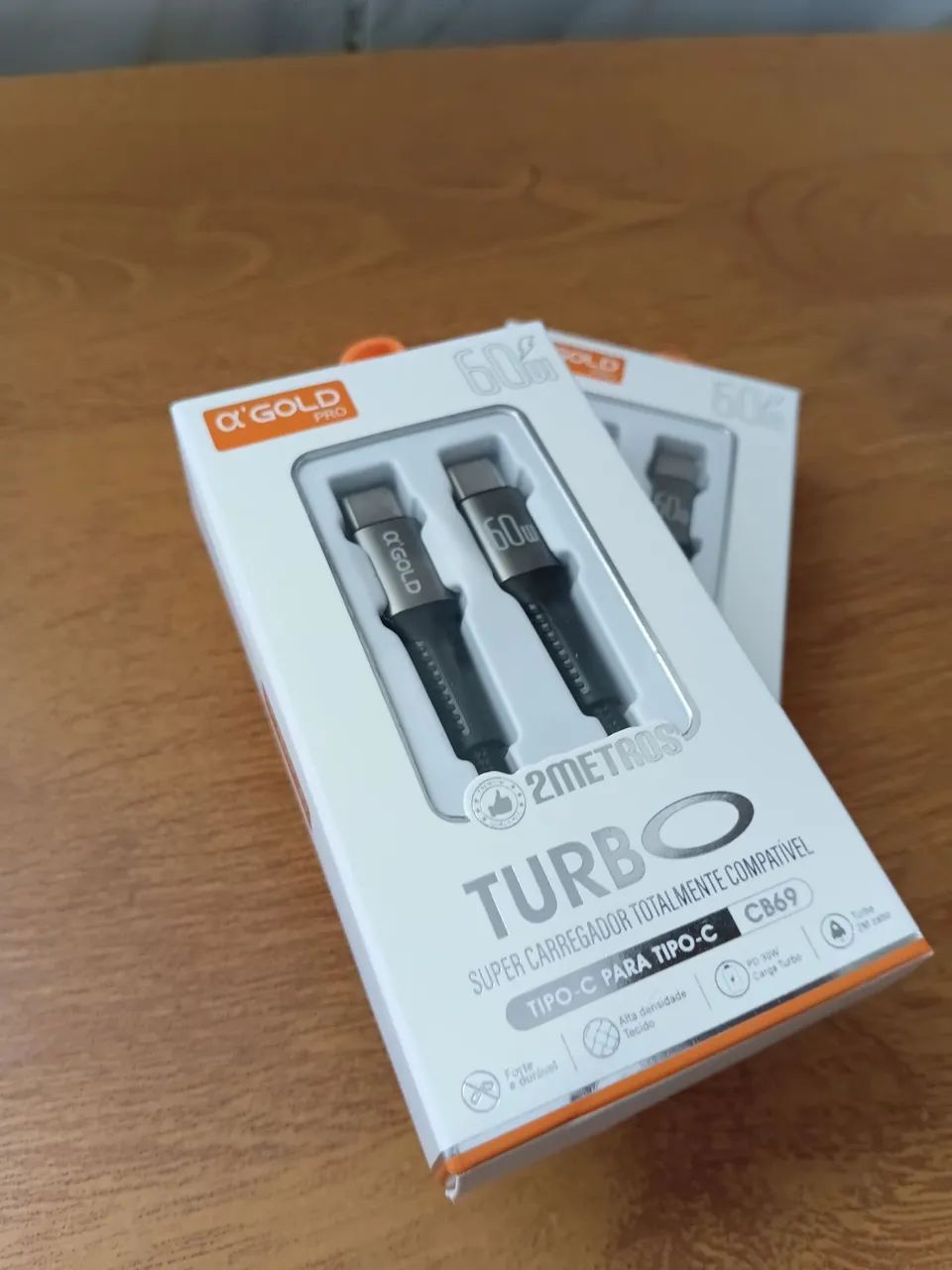 Cabo USB-C para Android Novo na Caixa - Foto 5