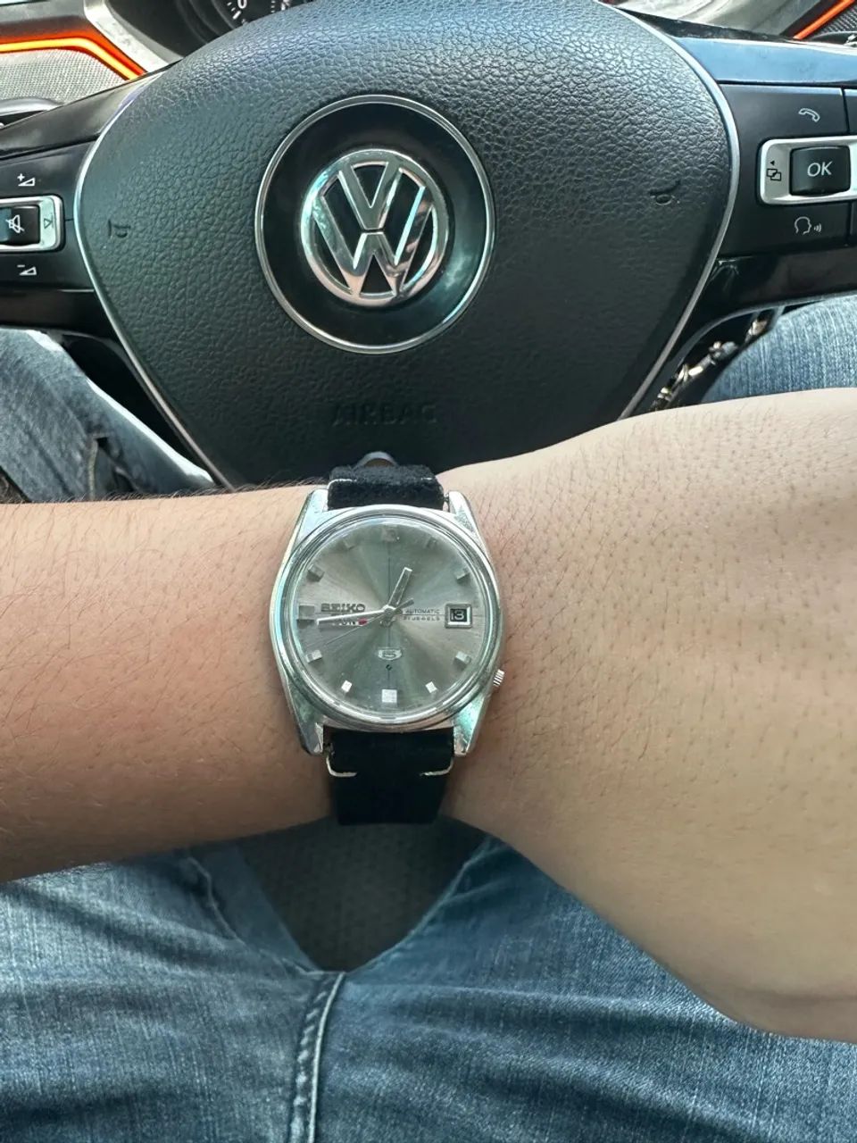Relógio seiko 5 vintage 