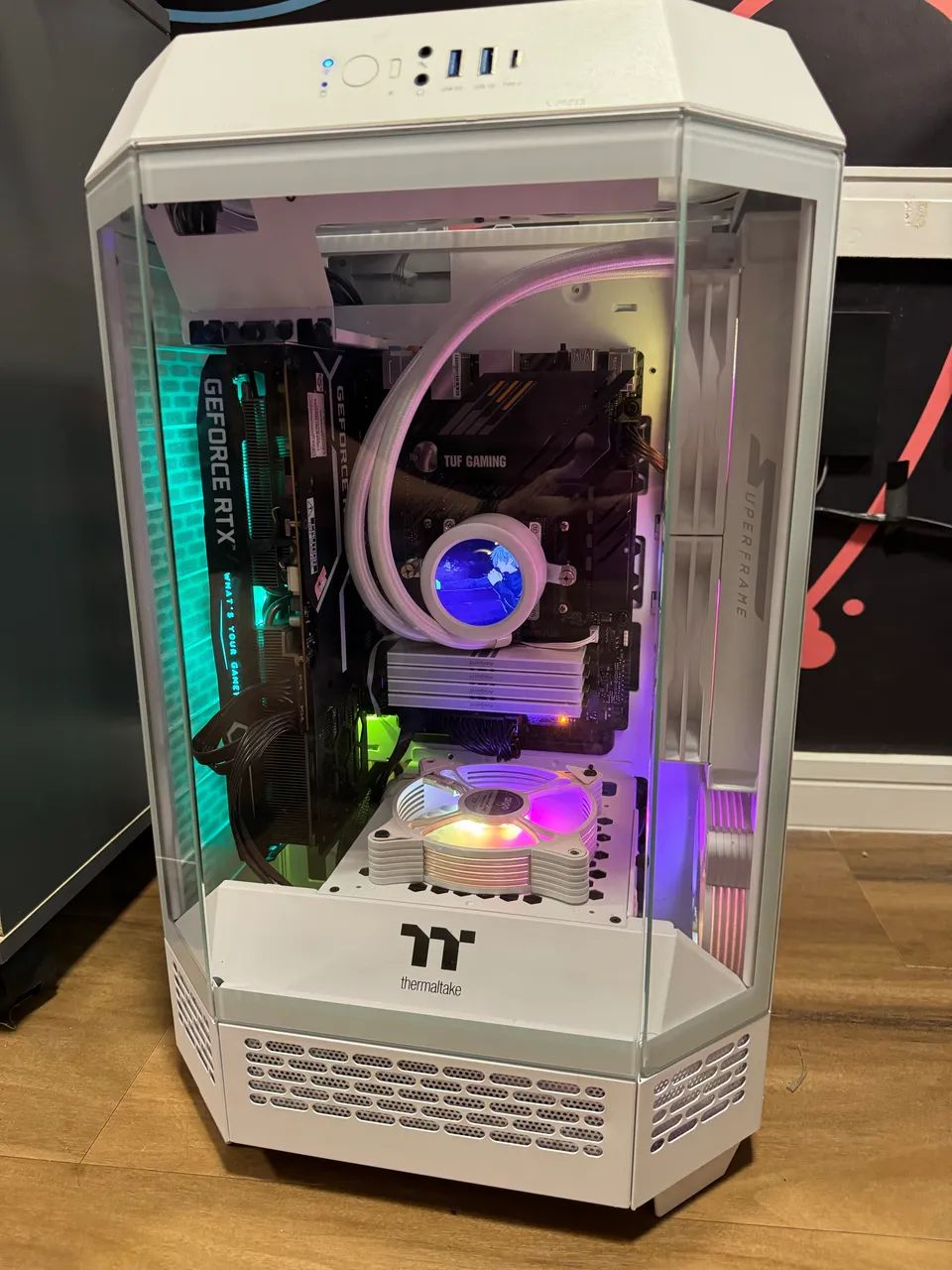 Pc gamer topo de linha lindo rtx 3080 32ram 