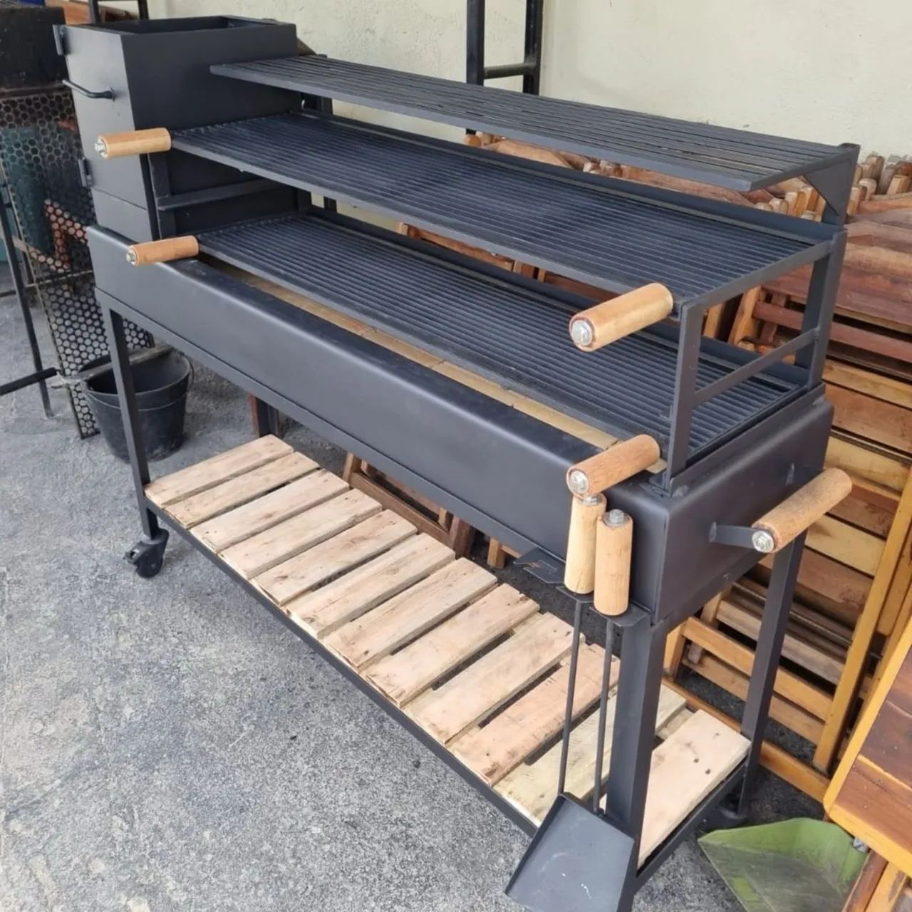 Móveis Industriais Sob Medida | Ferro e Madeira | Fabricação Própria - Foto 3