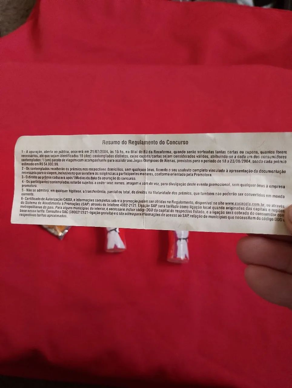 Kit de miniatura da garrafa de coca cola olimpíada de 2004 - Foto 3