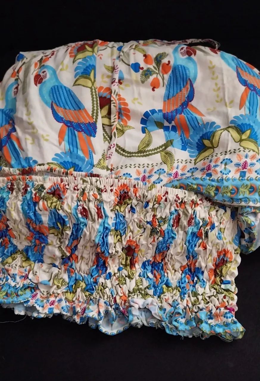 Conjunto tomara que caia saia com recorte. - Foto 2