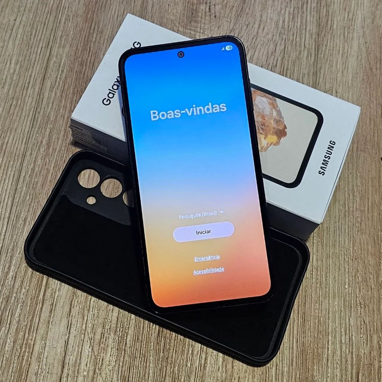 Celular Smartphone M35 Samsung, 5G, 256Gb, e 8 de ram