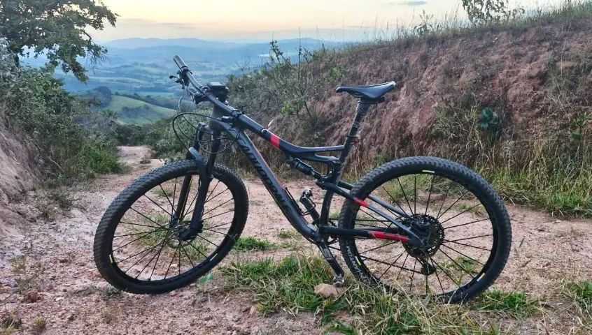 Bicicleta Carbon Full Suspension 29" - Foto 3