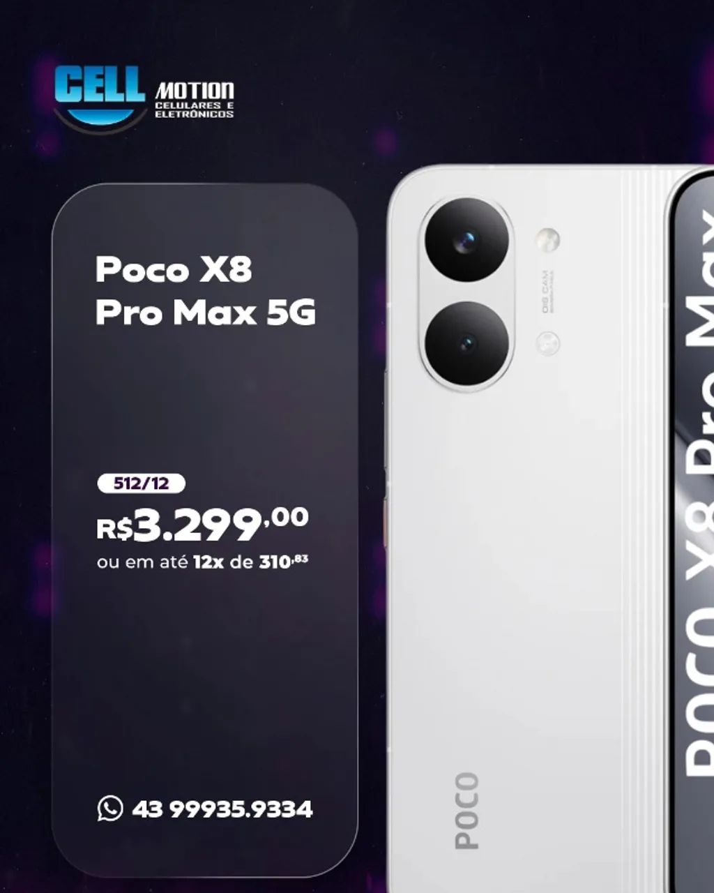 Xiaomi Poco X8 Pro Max 5G 512GB