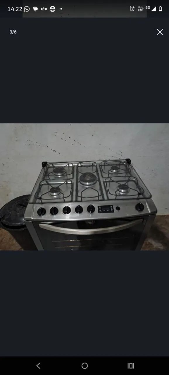 Fogão eletrolux 5 bocas  - Foto 2