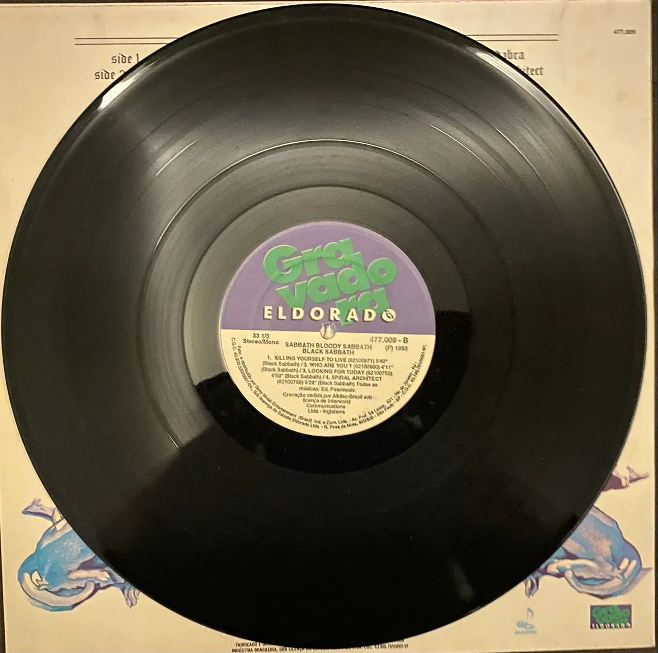 Disco de vinil Black sabbath - sabbath bloody sabbath  - Foto 3