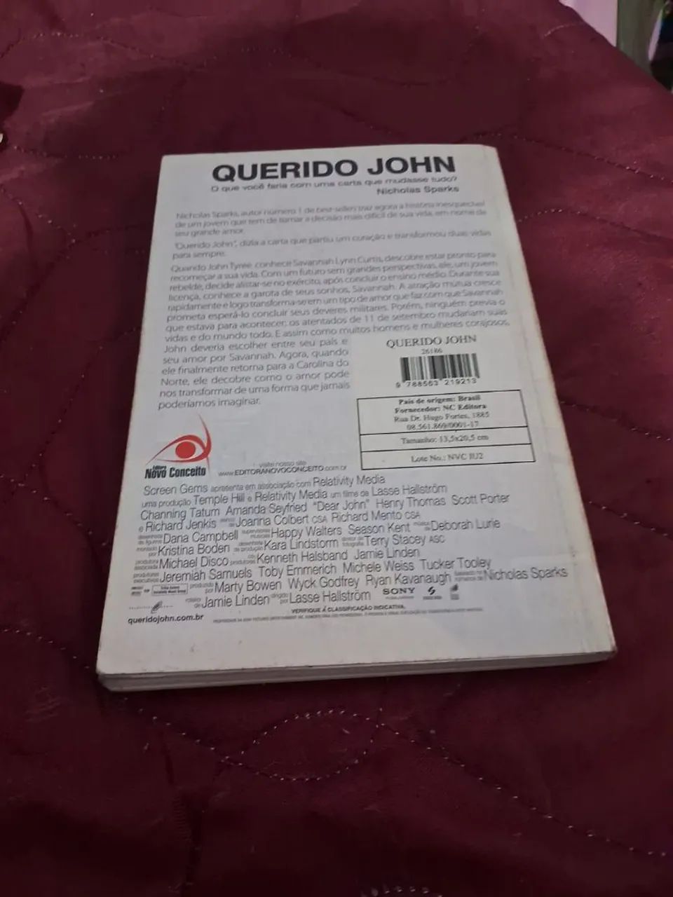Livro Querido John - Foto 2