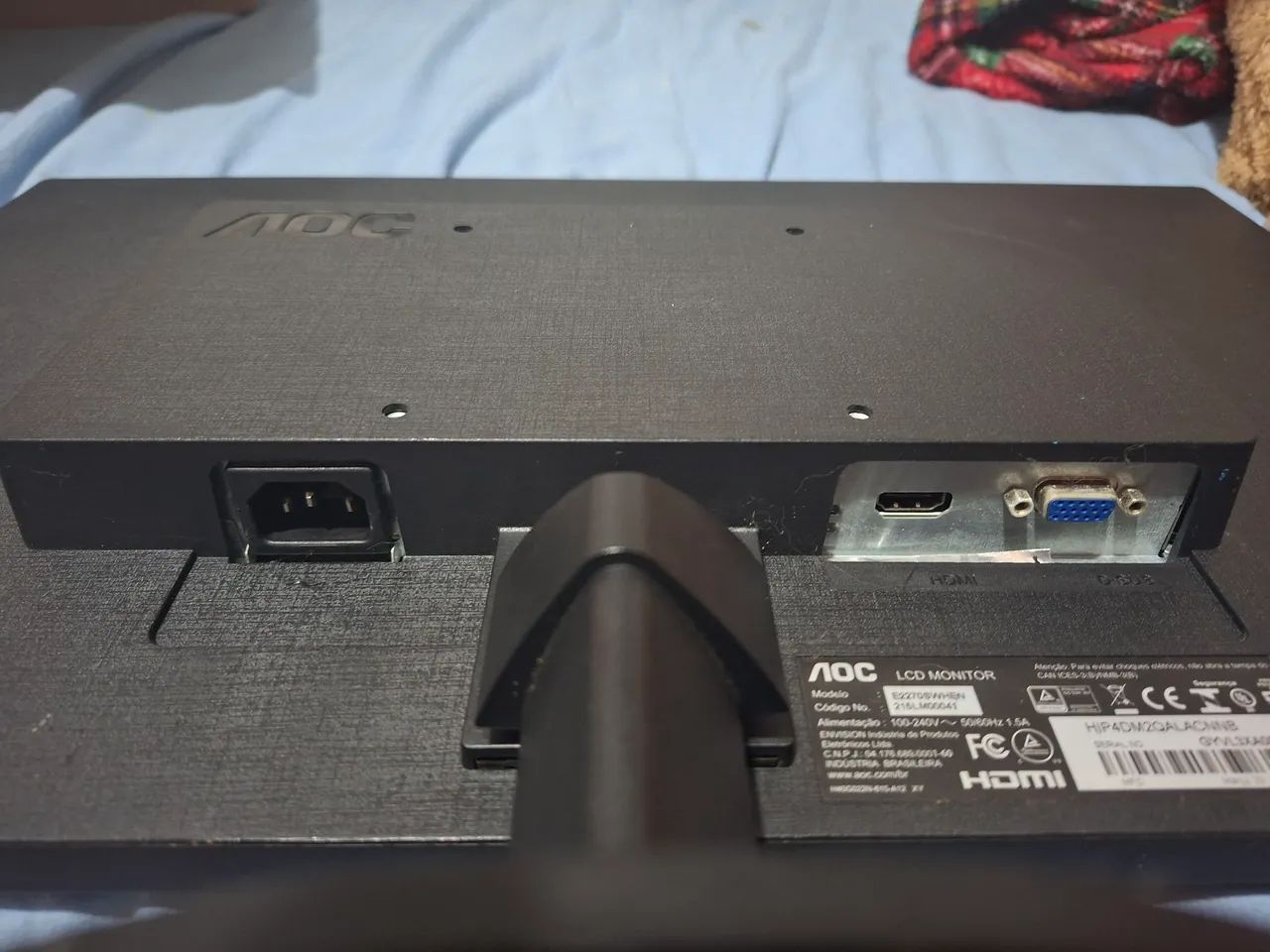 Monitor Aoc 18.5 polegadas 60Hz - Foto 4