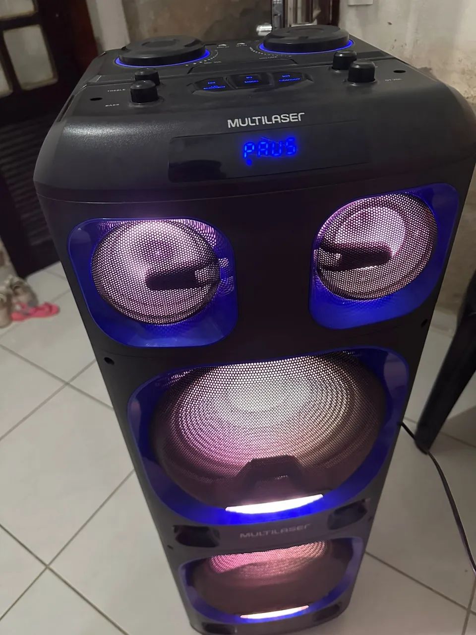 Vendo caixa de som torre Multilaser  - Foto 4