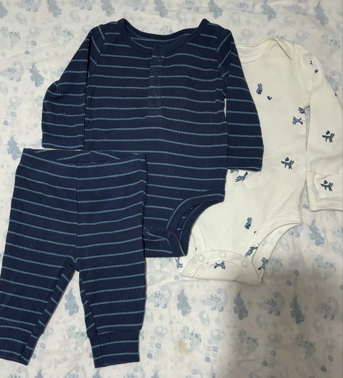 Lote roupas Carters 3 meses - Foto 6