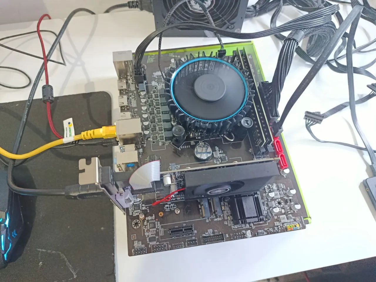 Placa mãe h610 12 geração intel ddr4  - Foto 3