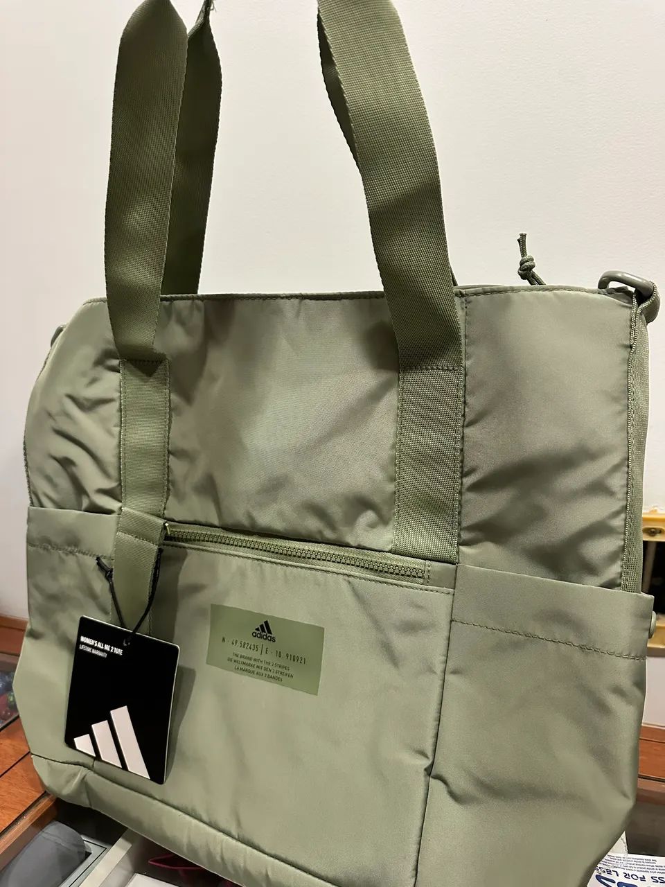Bolsa  Adidas all me 2 tote verde - Foto 2