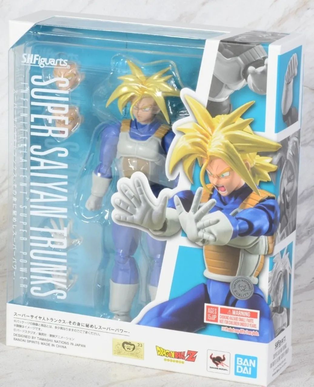 Figura de ação S.H.Figuarts Super Saiyan Trunks -Super Power Hidden in Its Body