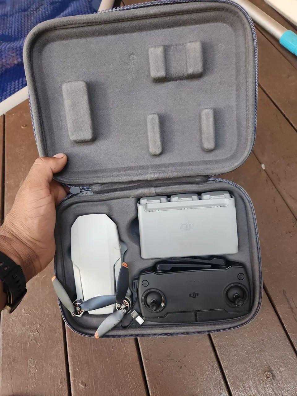 Drone DJI mini 2 fly 4k combo 3 baterias 