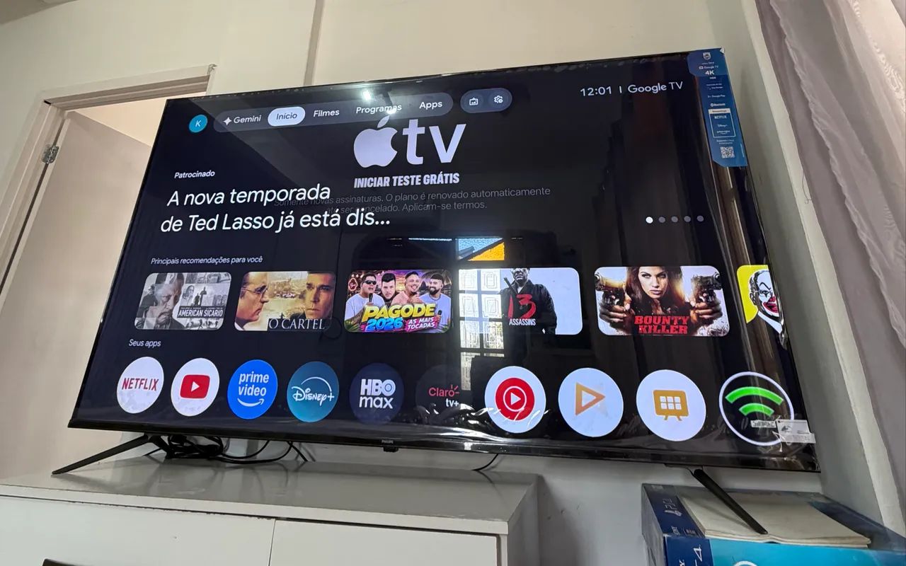 TV PHILIPS SMART 4K - 70 POLEGADAS | 2 MESES DE USO - C/ NOTA FISCAL - Foto 5