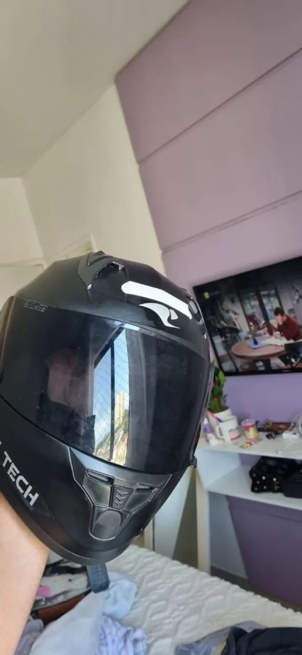 Capacete race tech - Foto 4